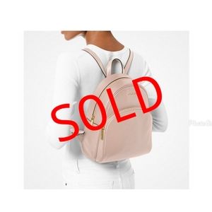 Michael Kors Medium Leather Backpack